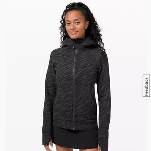 Lululemon Scuba Hoodie - Le Tigre Camo WP Deep Coal Multi